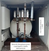 Mobilna stacja paliwowa 10000L w kontenerze morskim 20HC