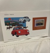 Unikat znaczek w etui z 1983 roku Porsche