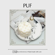 Świeca sojowa PUF glamour