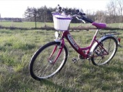 Rower dla dziewczynki koła 24