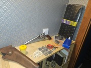 Czarnoprochowy rewolwer Remington Patern Custom kal 44