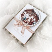 Ręcznie robiona kartka Świąteczna z życzeniami