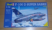 Model samolotu F-100 D Super Sabre Revell 1:72
