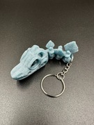 Flexi Czaszka Dinozaura Brelok do kluczy Galaxy Navi Blue