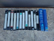 Zestaw 14szt kaset VHS różne firmy