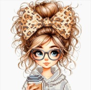 Zestaw haftu koralikovego 