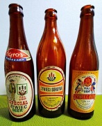 Butelki ŻYWIEC po piwie stare - 3 sztuki