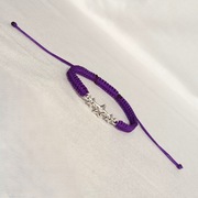 B509 Bransoletka Gwiazdy makrama pleciona Handmade Rękodzieło