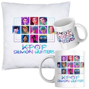 ZESTAW Kubek + Poduszka HUNTRIX K-POP