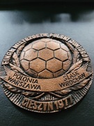 Medal Polonia Warszawa Śląsk Wrocław finał MPJ Cieszyn 1977