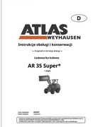 Instrukcja obsługi Ładowarki Atlas AR 35 SUPER PL