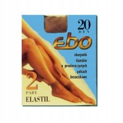 Ebo Skarpetki bezuciskowe elastil pudełko / 2 pary Grafit
