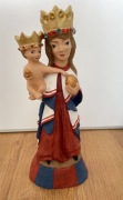 Figurka Matki Boskiej Wambierzyckiej z Wambierzyc.