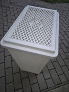 Vintage duży kosz na pranie  plastik vintage 