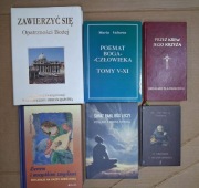 Książki religijne 6 tytułów