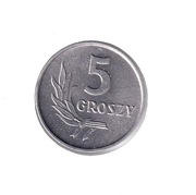 5 groszy 1962 stan I