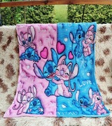 Koc Stitch, przytulny kocyk Disney Lilo & Stitch 75x100