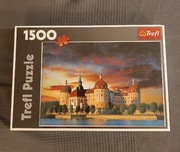 Puzzle Trefl 1500 Zamek Moritzburg nowe folia 