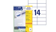 Etykiety uniwersalne Avery A4 105x42,3mm 14 szt. na 1 arkuszu