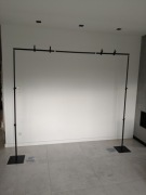 Stojak na tło fotograficzne ścianka balonowa ślub urodziny 2x3m Emart