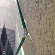 szyba hartowana 8 mm gr. 120 cm na 120 cm