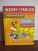 Wzory i tablice matematyczne fizyczne chemiczne
