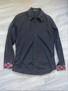 Versace shirt Vintage 90s embroidered cuffs &collar L/50