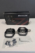 Pedały rowerowe BUCKLOS PD-M680 SPD + platforma 2w1 aluminiowe MTB