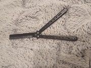 Grzebień motylkowy czarny 