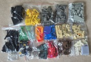 Mix klocków Lego z minifigurkami, Lego Bionicle, Mega Blocks ok. 3,5 kg