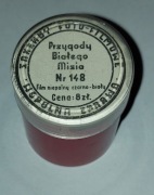 BAJKA PRZYGODY BIAŁEGO MISIA na rzutnik Wspólna Sprawa. Czarno-biała. 