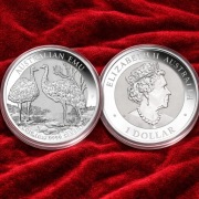 Australian Emu 2019 1 oz Ag 9999 – Perth Mint, 1 Dollar, limit 30 000