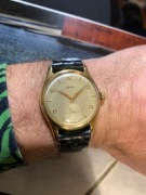 Zegarek Alpina 34mm cal 592 pozlacany 