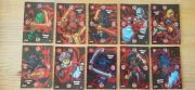 Karty rubinowe Lego Ninjago 10 komplet
