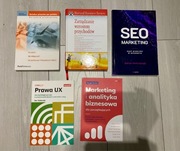 Książki marketing / copywriting / SEO / UX zestaw książek