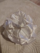 Piękna ttorebka z koralikami do komunii. 