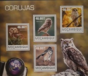 Sowy blok ** LUX 2014Mozambik