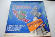 Gra FORTUNA toważyska gra logiczna planszowa  PRL 1985 oryginalna 