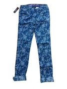Nowe spodnie damskie rurki z wzorem BonPrix 34,XS/36,S slim jeansy
