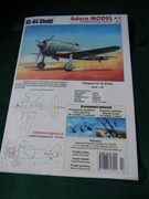 Adore Model samolot Ki - 44 Shoki model kartonowy 
