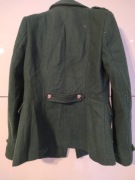 Płaszcz damski butelkowa ziele