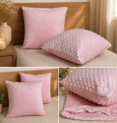 Poszewka 40x40 z minky