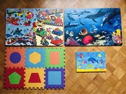 Puzzle piankowe - 4 sztuki.