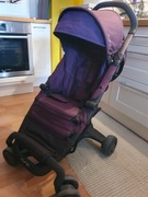 Wózek NUNA Pepp wineberry + osłona na deszcz i moskitiera