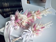 Duża palma wielkanocna Premium Boho z suszu naturalna prezent Wielkanoc