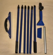 Teleskopowa ściągaczka wody, ze skrobaczką 3 metry + gratis