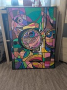 Obraz 80x60 ona akryle