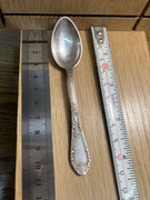 łyżeczka 1szt mała 109mm wsw d fraget met wzor romanski posrebrzana