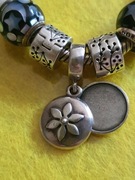 Pandora  - Lucerna  charms i dwa  klipsy 