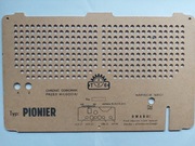 Stare radio  ścianka PIONIER U2